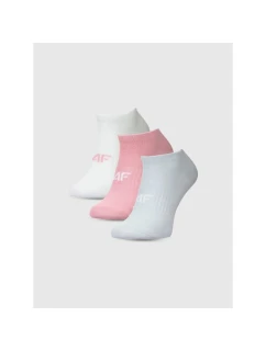 Dámske ponožky (SET 3) 4F 4FWMM00USOCF443-90S