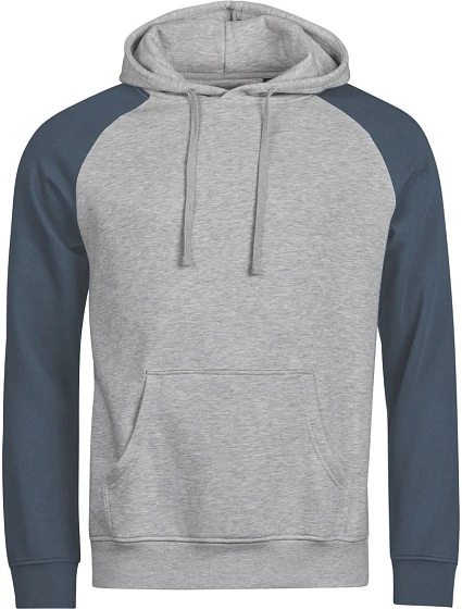 Tee Jays TJ 5156 Mikina s kapucňou, dvojfarebná „Unlabeled“ 18.5156 heather/ink Tee Jays TJ 5156 Mikina s kapucňou, dvojfarebná „Unlabeled“ 18.5156 heather/ink