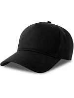 Atlantis Headwear Egon 5-panelová bejzbalová čiapka 33.0296 čierna Atlantis Headwear Egon 5-panelová bejzbalová čiapka 33.0296 čierna