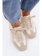 Dámské tenisky model 22099994 béžové - VINCEZA