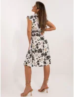 Šaty DHJ SK 5095.21 bielo-čierne Šaty DHJ SK 5095.21 bielo-čierne