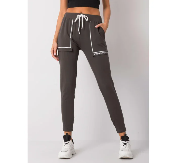 Tepláky RV DR model 17500020 tmavá khaki - FPrice Tepláky RV DR model 17500020 tmavá khaki - FPrice