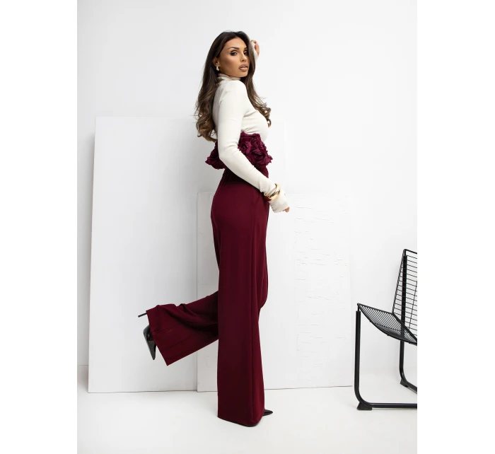 Spodnie dresowe RV DR model 21777673 bordowy - FPrice