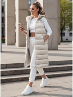 Dámska prešívaná vesta GANTINI biela FashionStreet TY5488