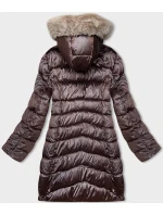 oboustranná dámská zimní bunda s kapucí model 21246417 - S'WEST