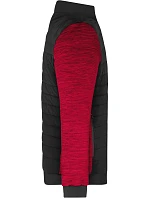 JN Pánská hybridní bunda 02. black/red melange model 22415328 - Daiber JN Pánská hybridní bunda 02. black/red melange model 22415328 - Daiber