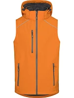 Pánská 3vrstvá softshellová vesta 40. orange model 22517281 - Promodoro Pánská 3vrstvá softshellová vesta 40. orange model 22517281 - Promodoro