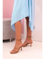 Women's dress with flared with  modrý model 21097703 - K-Fashion