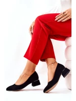 Semišové lodičky Lewski model 21571536 Černé - Boto