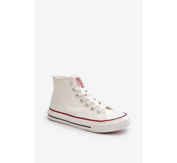 Dámské vysoké tenisky Big Star model 21654781 bílé - Big Star Shoes