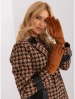 Rękawiczki AT RK model 19367902 jasny brązowy - FPrice