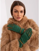 Rękawiczki AT RK model 19161966 ciemny zielony - FPrice Rękawiczki AT RK model 19161966 ciemny zielony - FPrice