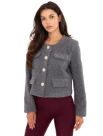 IT KR bunda FL9586.64 tmavo sivá IT KR bunda FL9586.64 tmavo sivá