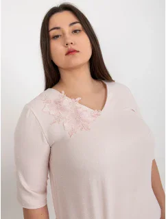 Blúzka LK BZ 506692.32 svetlo ružová