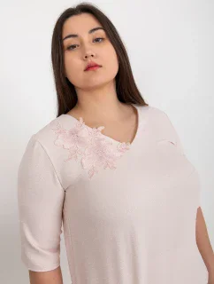 Blúzka LK BZ 506692.32 svetlo ružová