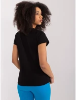 Bluzka RV BZ model 19735091 czarny - FPrice Bluzka RV BZ model 19735091 czarny - FPrice