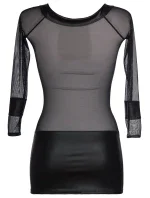 Sexy šaty V-8419 čierna - Axami