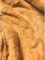 Dámska krátka bunda 2 v 1 v horčicovej farbe (H1029-37) Dámska krátka bunda 2 v 1 v horčicovej farbe (H1029-37)