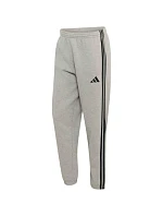Pánské kalhoty Essentials 3Stripes Fleece Tapered šedé, model 22357638 - ADIDAS Pánské kalhoty Essentials 3Stripes Fleece Tapered šedé, model 22357638 - ADIDAS