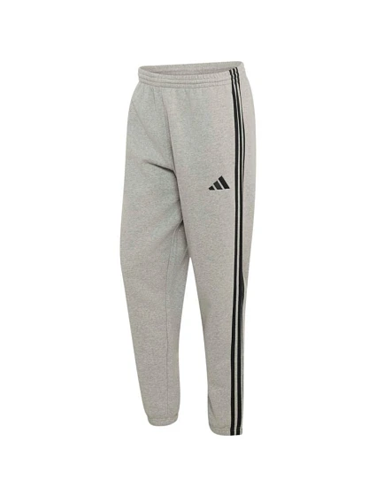 Pánské kalhoty Essentials 3Stripes Fleece Tapered šedé, model 22357638 - ADIDAS Pánské kalhoty Essentials 3Stripes Fleece Tapered šedé, model 22357638 - ADIDAS