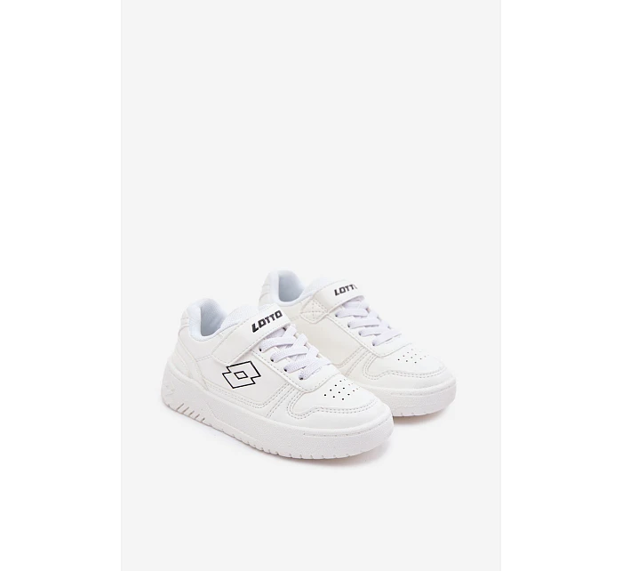 Dětské tenisky na suchý zip  Bílé model 22101607 - Big Star Shoes