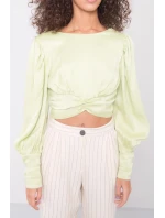 Bluzka 15578 limonkowy Bluzka 15578 limonkowy