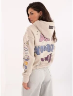 Bluza model 21378702 beżowy - FPrice Bluza model 21378702 beżowy - FPrice