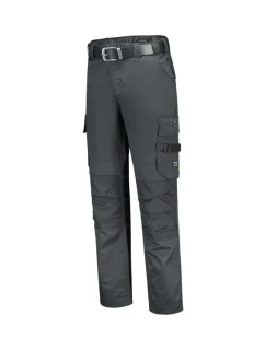 Pracovné nohavice Twill Cordura unisex pracovné nohavice tmavosivé