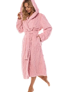 Dlouhý dámský župan model 22082305 Carina S2XL - L&L