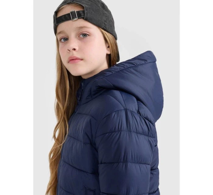 Detská unisexová páperová bunda so syntetickou výplňou 4F 4FJRAW25TDJAU0804-31S