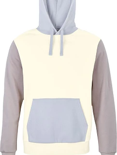 SOL'S Collins Unisex mikina s kapucňou z bio bavlny 25.3818 natural