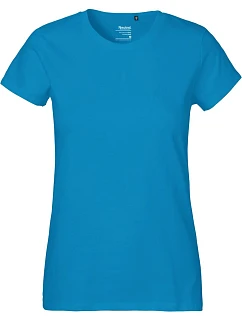 Neutral O 80001 Dámske tričko z hrubej bio bavlny 77.8001 sapphire