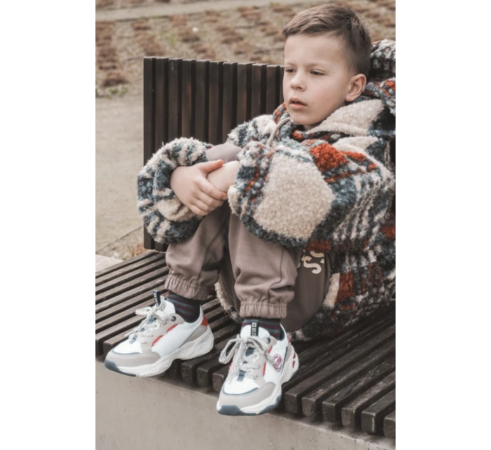 Dziecięce Buty Sportowe Memory Foam System Big Star JJ374269 Białe