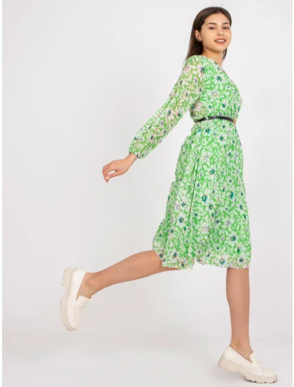 Šaty DHJ SK 10536A 1.80 svetlo zelená