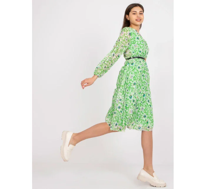 Šaty DHJ SK 10536A 1.80 svetlo zelená