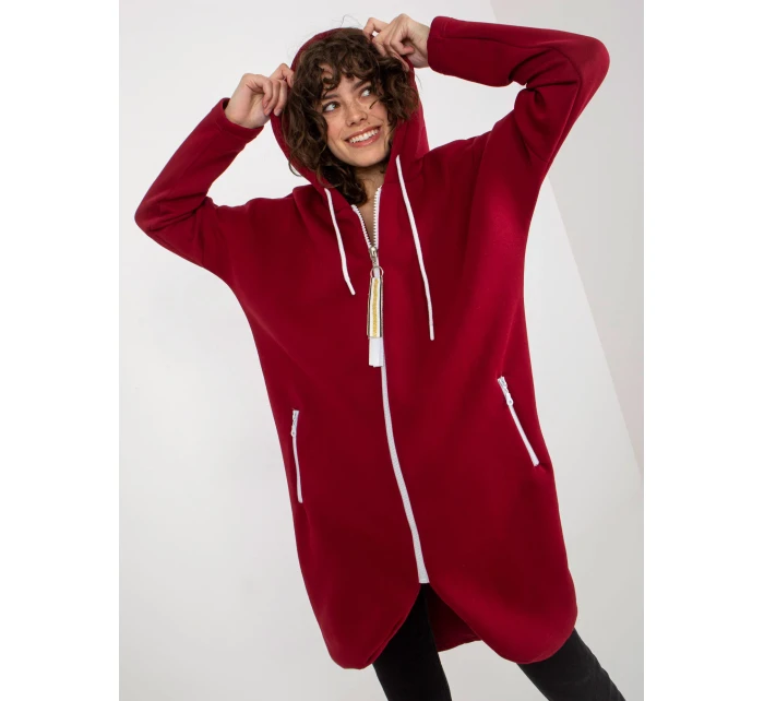 Mikina RV BL 4742.20P bordová Mikina RV BL 4742.20P bordová