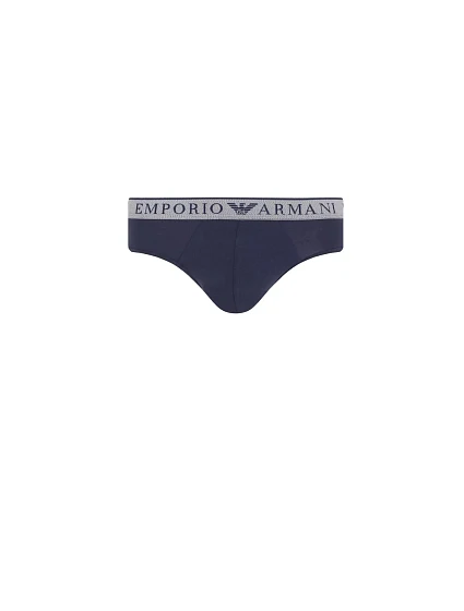Pánské slipy 2Pack  tm. modré  model 19908019 - Emporio Armani