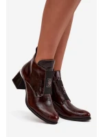 Topánky na podpätku model 219404 Krok vo veľkom štýle