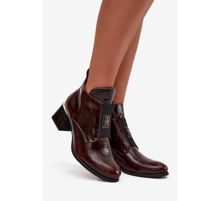 Topánky na podpätku model 219404 Krok vo veľkom štýle