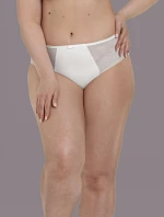 Rozmarínové nohavičky vyššie+ 1385 biela - RosaFaia