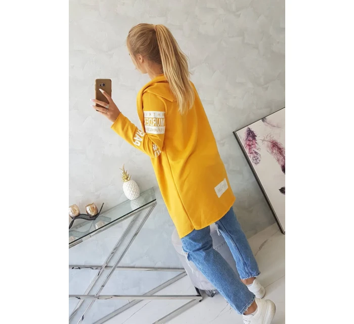 Plášť s model 18745350 nápisem - K-Fashion