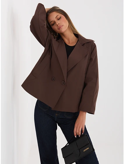 Płaszcz IT KR model 22128388 brązowy - FPrice