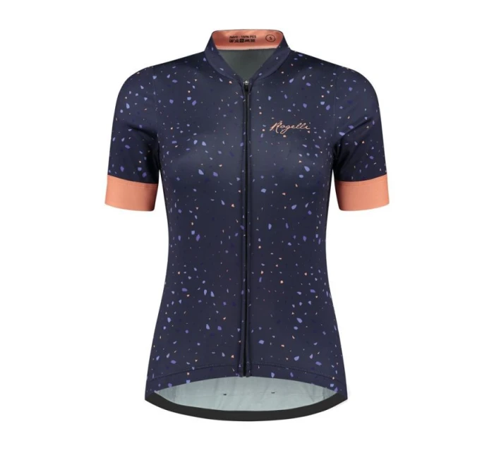 Rogelli dámsky dres TERRAZZO fialovo-koralový S