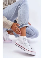 Dámské klasické vysoké boty bílé model 21626512 - Boto Dámské klasické vysoké boty bílé model 21626512 - Boto