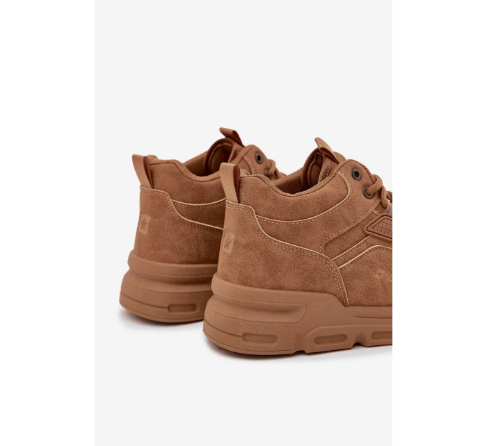 Pánské tenisky Big Star model 21706240 HIPOLY SYSTEM Světle hnědé - Big Star Shoes