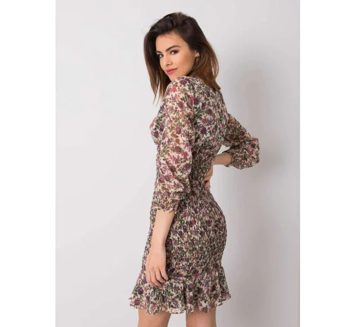 Šaty 328 SK 50024.53 svetlo béžová