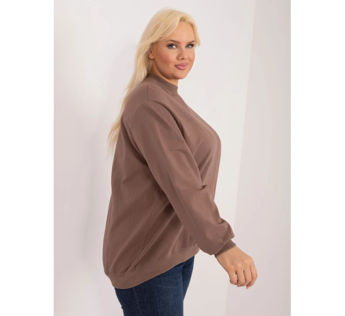 Mikina RV BL 6299.11 hnedá