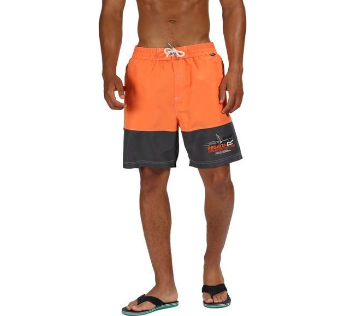 Športové plavky / šortky REGATTA RMM010 Bratchmar III Oranžové