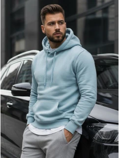 Pánská mikina s kapucí modrá Dstreet model 21963955 - FashionStreet