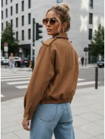 Dámska semišová bomber bunda FashionStreet TY5572